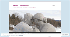 Desktop Screenshot of genderobservations.com